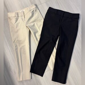 Bundle of 2 cropped LOFT pants